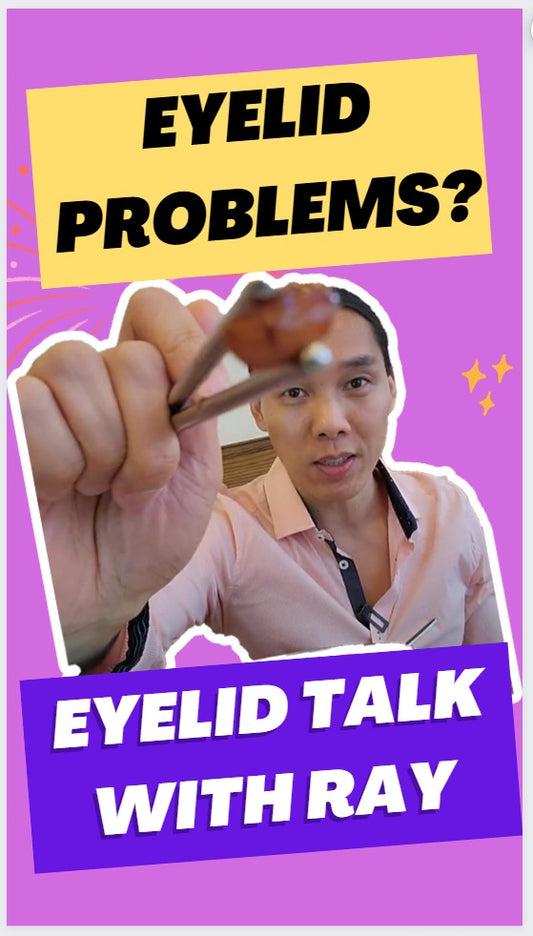 Crying and then Uneven Eyelids | Eyelid Problems?  Eyelid talk with Ray