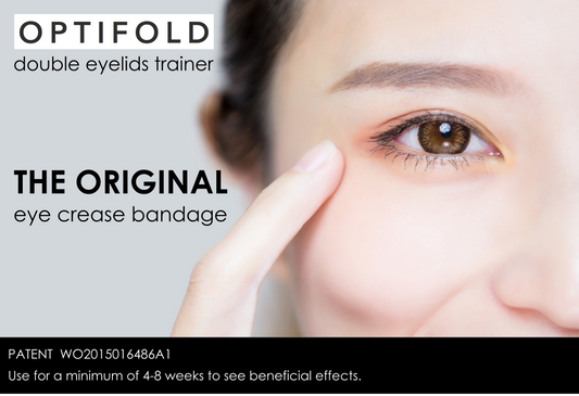 Optifold Eyelid Tapes - Create Double Eyelids + Fix Uneven, Droopy, Hooded Eyelids