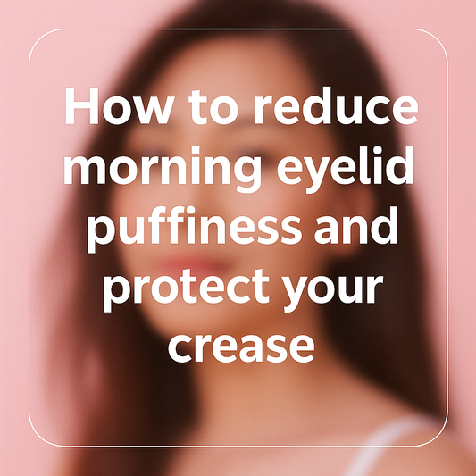 How to Reduce Morning Eyelid Puffiness and Protect Your Crease